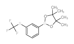 Trifluoromethylthio-3-(4,4,5,5-tetramethyl-[1,3,2]dioxaborolan-2-yl)-benzene picture