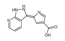 (2E)-2-(1,2-Dihydro-3H-pyrazolo[3,4-b]pyridin-3-ylidene)-2H-pyrrole-4-carboxylic acid picture