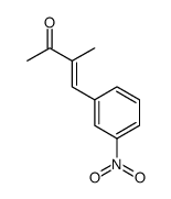 3-methyl-4-(3-nitrophenyl)but-3-en-2-one Structure