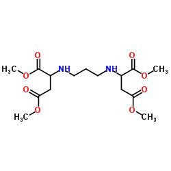 Tetramethyl 2,2'-(1,3-propanediyldiimino)disuccinate Structure