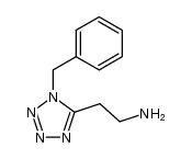 2-(1-benzyl-1H-tetrazol-5-yl)-ethylamine结构式