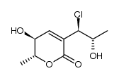 chlorohydroaspyrone A结构式