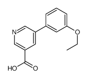 5-(3-ethoxyphenyl)pyridine-3-carboxylic acid Structure