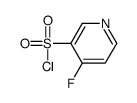 4-Fluoro-pyridine-3-sulfonyl chloride结构式