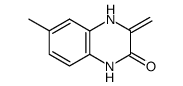 2(1H)-Quinoxalinone,3,4-dihydro-6-methyl-3-methylene- Structure