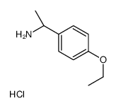 (1S)-1-(4-ethoxyphenyl)ethanamine,hydrochloride Structure