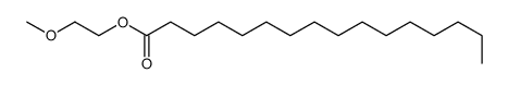 2-methoxyethyl palmitate Structure