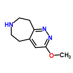 5H-Pyridazino[3,4-d]azepine, 6,7,8,9-tetrahydro-3-methoxy-结构式