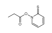 O-propionyl thiohydroxamate Structure