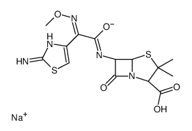 6-(2-(2-aminothiazol-4-yl)-2-methoxyiminoacetamido)penicillinate picture