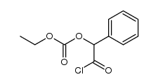 ethoxycarbonyloxy-phenyl-acetyl chloride结构式