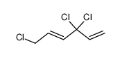 3,3,6-trichloro-hexa-1,4-diene Structure