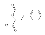 (αR)-Acetyloxybenzenebutanoic Acid Structure