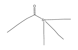 1-(tributylstannyl)hexan-1-one Structure