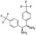 MESO-1,2-BIS[4-(TRIFLUOROMETHYL)PHENYL]ETHANE-1,2-DIAMINE结构式