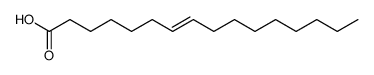 7-hexadecenioic acid结构式