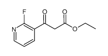 ethyl 3-(2-fluoropyridine-3-yl)-3-oxopropanoate结构式