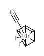 carbon monoxide,cyclopenta-1,3-diene,diiodorhodium结构式