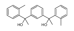 1-[3-[1-hydroxy-1-(2-methylphenyl)ethyl]phenyl]-1-(2-methylphenyl)ethanol结构式