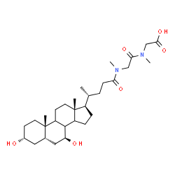 sarcosylsarcoursodeoxycholic acid Structure