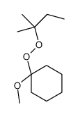 1-methoxy-1-(2-methylbutan-2-ylperoxy)cyclohexane结构式