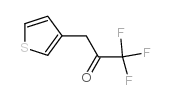 1,1,1-TRIFLUORO-3-THIOPHEN-3-YL-PROPAN-2-ONE structure