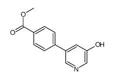 methyl 4-(5-hydroxypyridin-3-yl)benzoate结构式