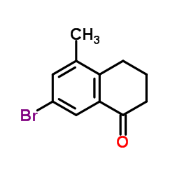 7-Bromo-5-methyl-3,4-dihydronaphthalen-1(2H)-one structure