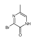 3-Bromo-5-methylpyrazin-2(1H)-one Structure