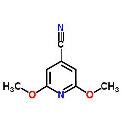 2,6-Dimethoxyisonicotinonitrile Structure