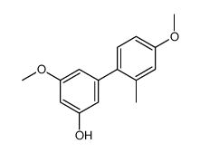3-methoxy-5-(4-methoxy-2-methylphenyl)phenol Structure