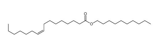decyl (Z)-hexadec-9-enoate结构式