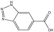 1H-苯并[D] [1,2,3]三唑-6-羧酸结构式