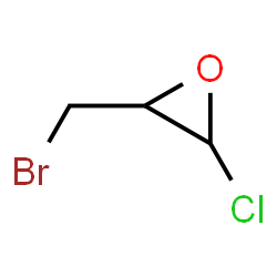 2-chloro-3-(bromomethyl)oxirane structure
