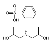 1,1-Iminobis-2-propanol, 4-methyl benzenesulfonate(salt)结构式
