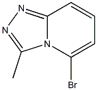 5-Bromo-3-methyl[1,2,4triazolo[4,3-apyridine结构式