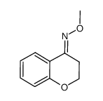 (E)-chroman-4-one O-methyl oxime Structure