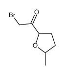 Ethanone, 2-bromo-1-(tetrahydro-5-methyl-2-furanyl)- (9CI) Structure