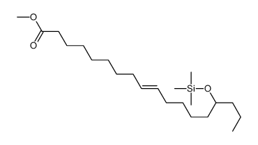 methyl 15-trimethylsilyloxyoctadec-9-enoate Structure