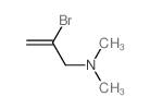 2-Propen-1-amine,2-bromo-N,N-dimethyl- Structure
