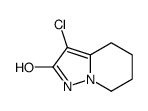 3-chloro-4,5,6,7-tetrahydro-1H-pyrazolo[1,5-a]pyridin-2-one Structure