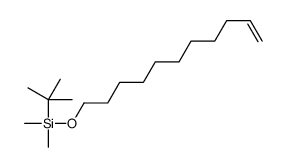 tert-butyl-dimethyl-undec-10-enoxysilane Structure