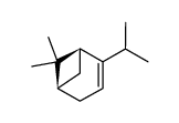 Bicyclo[3.1.1]hept-2-ene, 6,6-dimethyl-2-(1-methylethyl)-, (1S)- (9CI) Structure