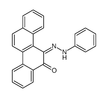 5-(phenylhydrazinylidene)chrysen-6-one Structure
