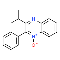 2-Isopropyl-3-phenylquinoxaline 4-oxide结构式