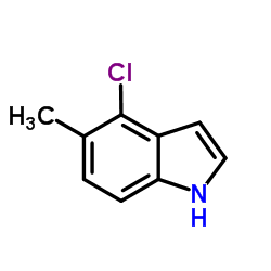 4-氯-5-甲基-1H-吲哚图片