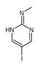 5-iodo-N-methylpyrimidin-2-amine结构式