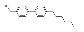 (4'-heptyl-[1,1'-biphenyl]-4-yl)methanol结构式