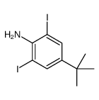 4-tert-butyl-2,6-diiodoaniline Structure