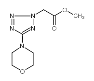 METHYL 2-(5-MORPHOLINO-2H-1,2,3,4-TETRAAZOL-2-YL)ACETATE picture